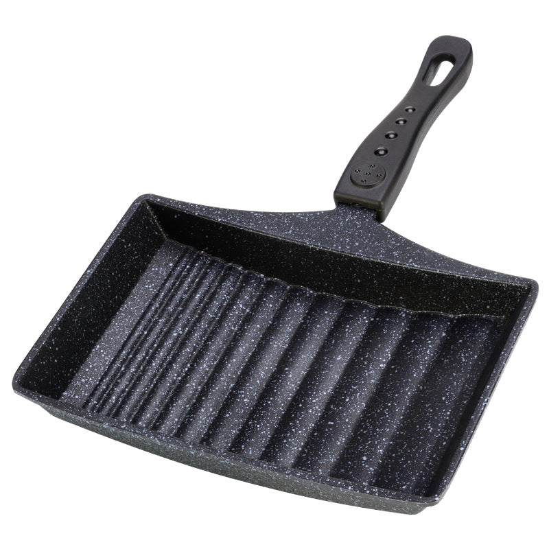 Eierrollpfanne mit Wellenboden